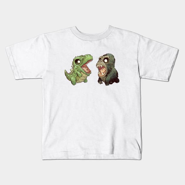 Besties Kids T-Shirt by jesse.lonergan